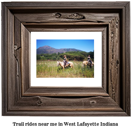 trail rides near me in West Lafayette, Indiana